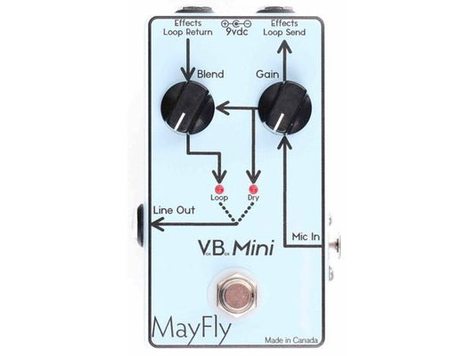 MayFly Audio VoxBox Mini Microphone Effects Loop