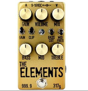 Dr Scientist Limited Edition "Gold Bar" The Elements Overdrive/Distortion Pedal