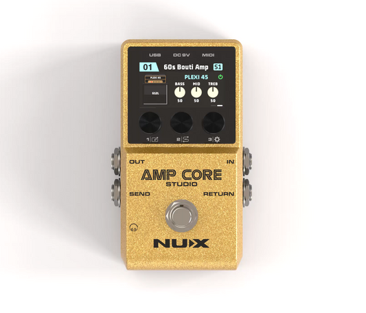 NUX Amp Core Studio Amp Modeler & IR Pedal