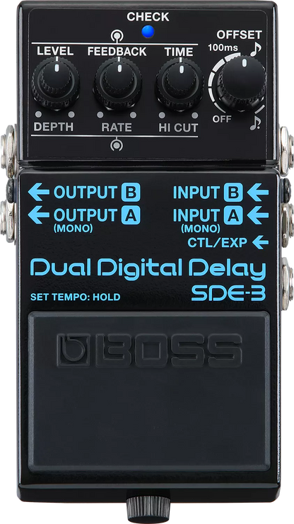 Boss SDE-3 Dual Digital Delay Pedal