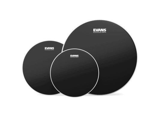 Evans Onyx Tom Drumhead Pack - 10",12",14"