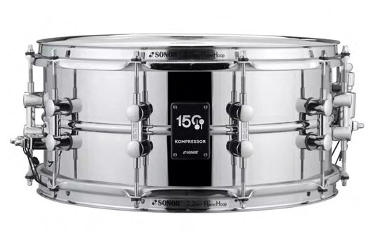 Sonor 150th Anniversary Steel Shell 6.5x14'' Kompressor Snare Drum