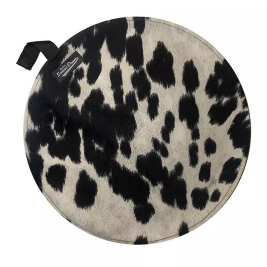 Big Fat Snare Drum The Cow Moo Black Suede Head - 14''