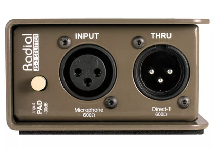 Radial JS3 3-Way Microphone Splitter