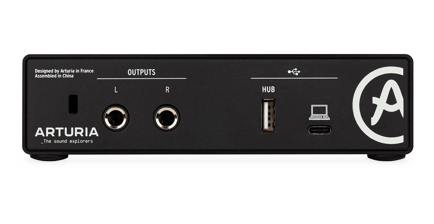Arturia MiniFuse 1 Compact USB Audio Interface - Black