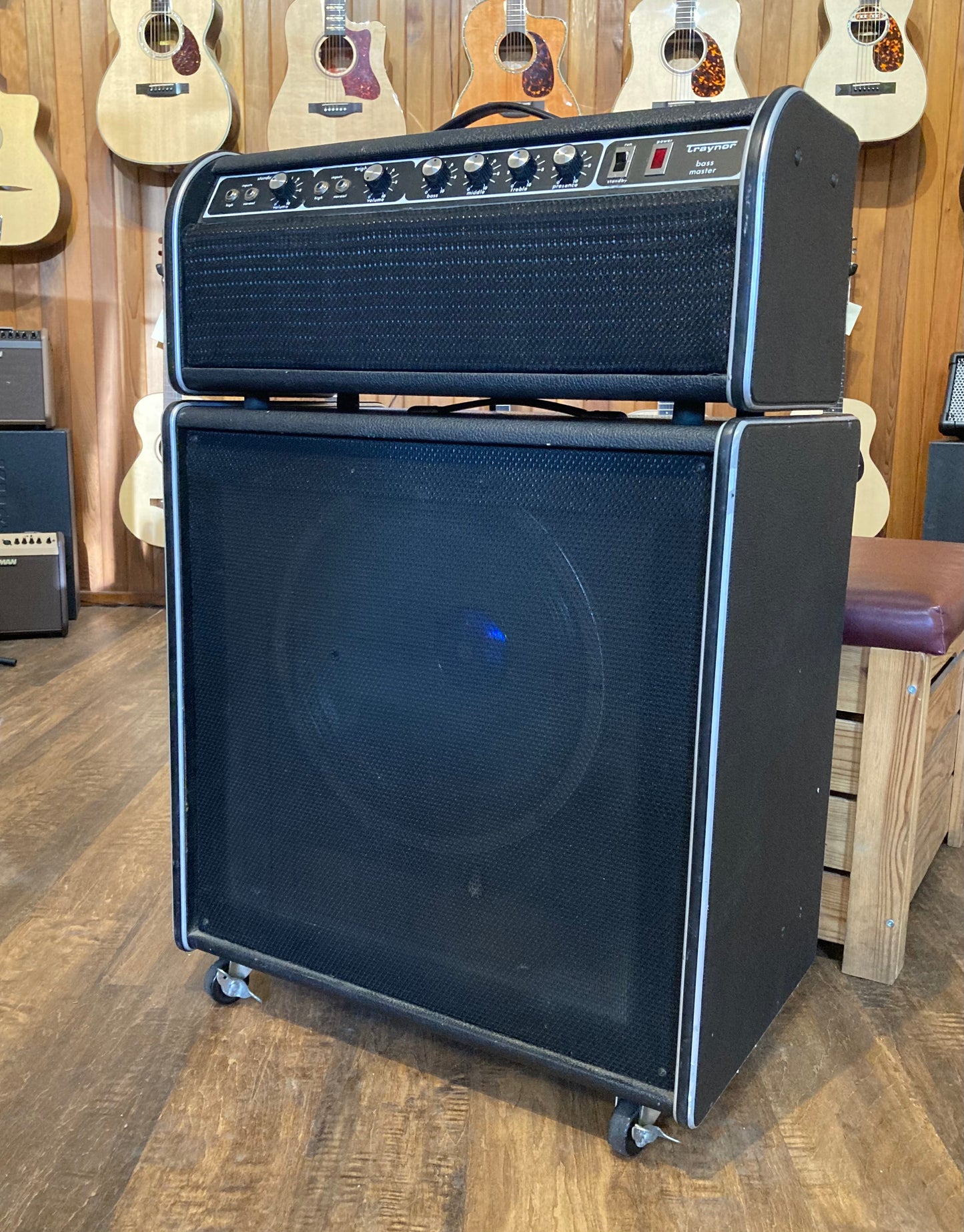 Traynor YBA-1 Guitar Amp w/YS-15P Speaker Cabinet (1979)