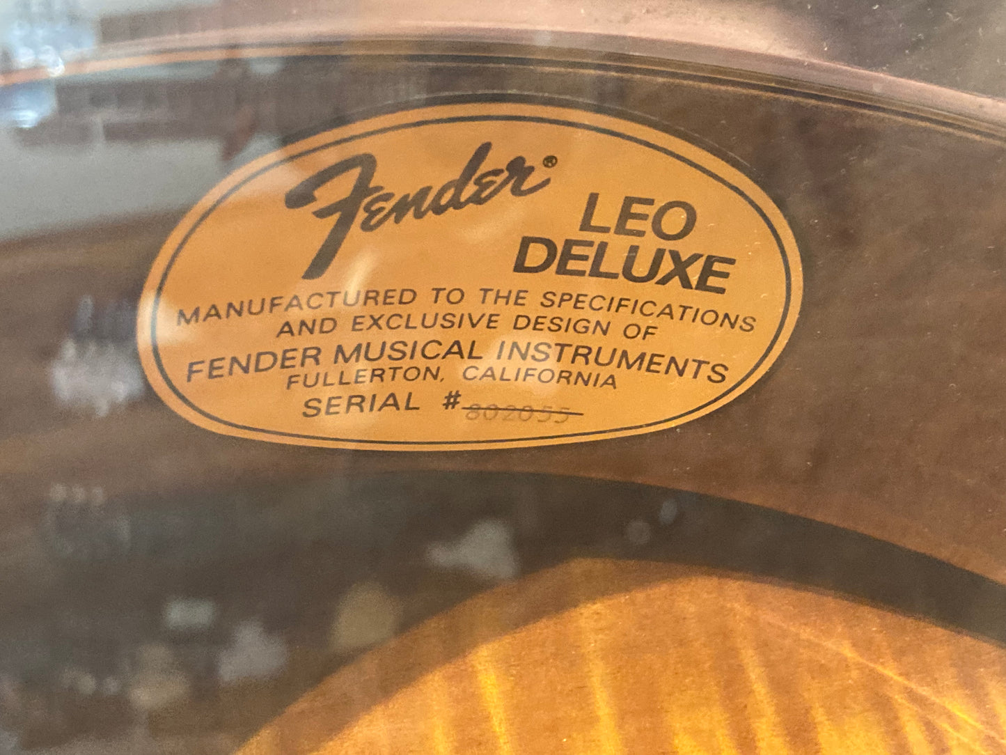 Fender Leo Deluxe Banjo w/Case (1980's)