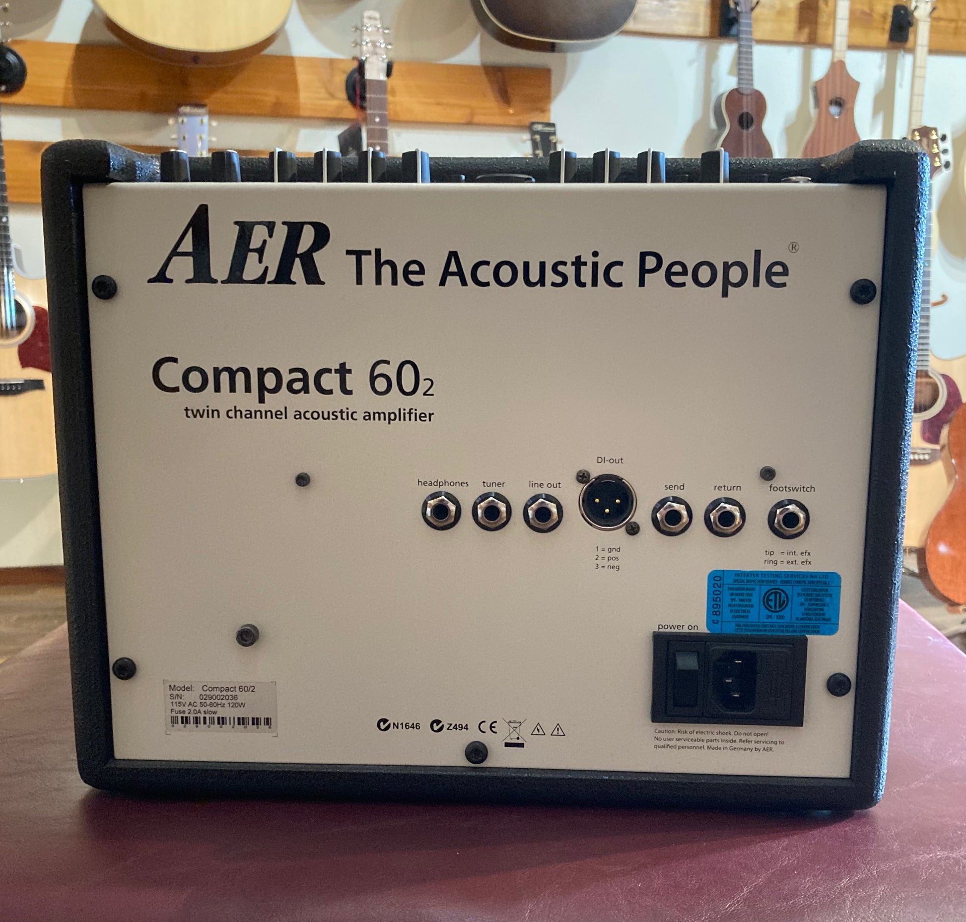 AER Compact 60/2 (Used) – Acoustic Music Shop AER Compact 60/2 (Used) – Acoustic Music Shop