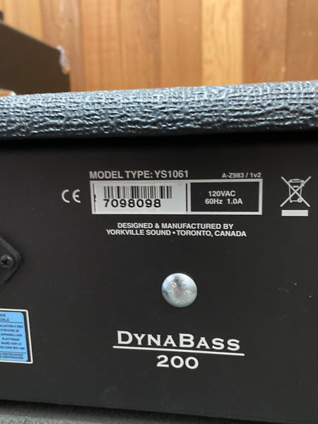 Traynor Dynabass 200 (Used)