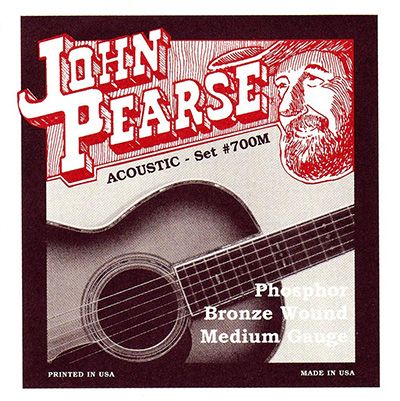 John Pearse Phosphor Bronze Acoustic Guitar Strings