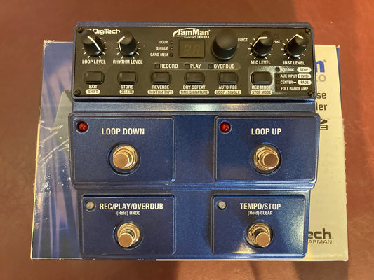 Digitech JamMan Stereo Looper/Phrase Sampler (Used)