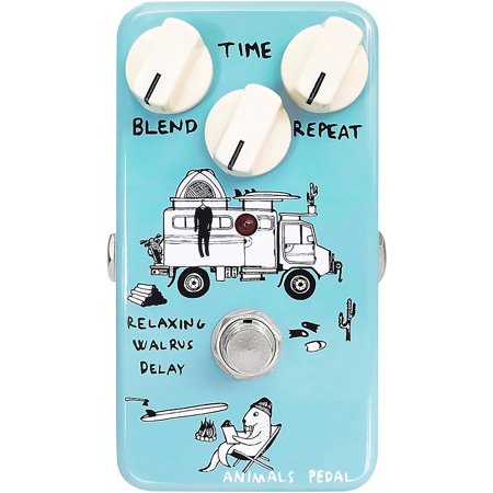 Animals Pedal Relaxing Walrus Delay Pedal
