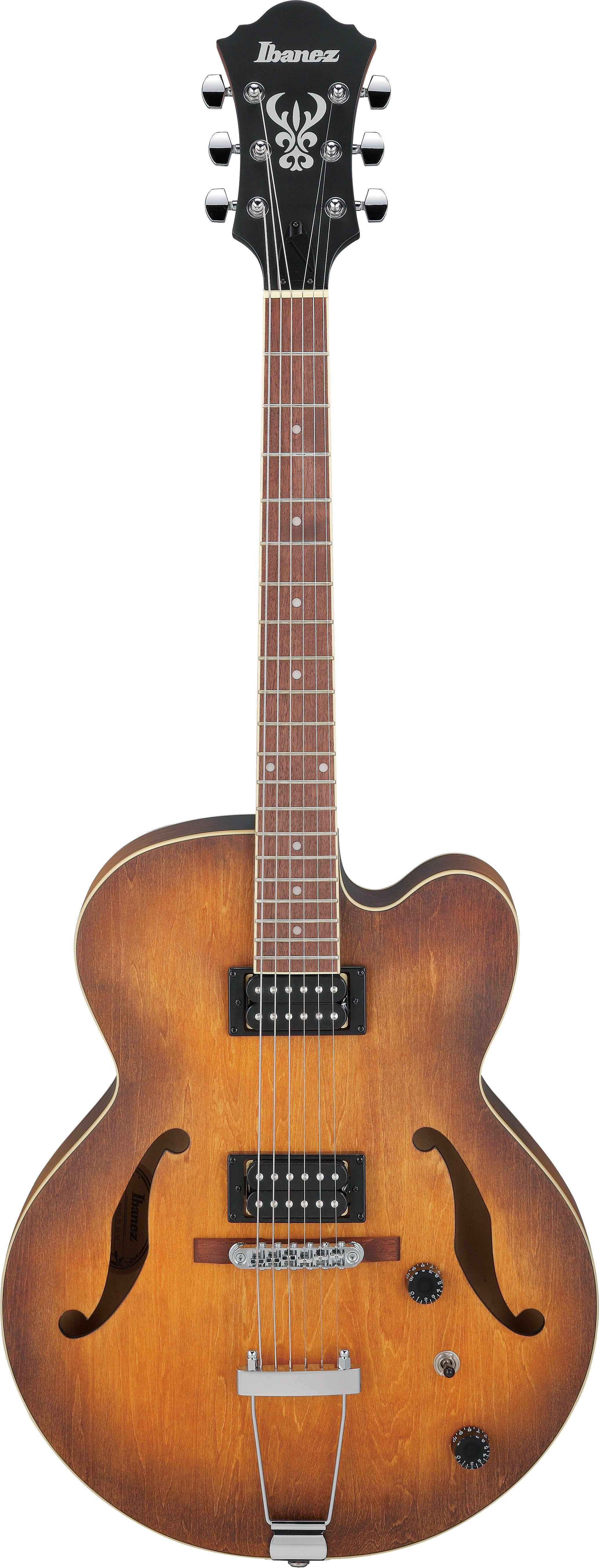 Ibanez AF55 Artcore Hollowbody Guitar Tobacco Flat Acoustic