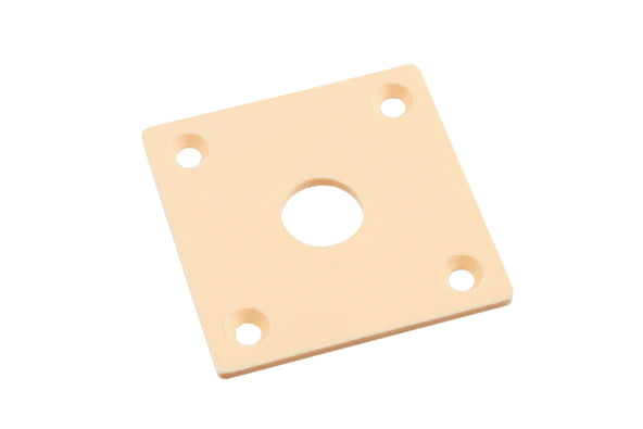 All Parts AP-0635-028 Vintage Style Square Jackplate (Cream)