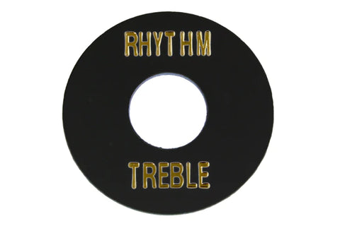 All Parts AP-0663-023 Plastic Rhythm/Treble Ring - Black