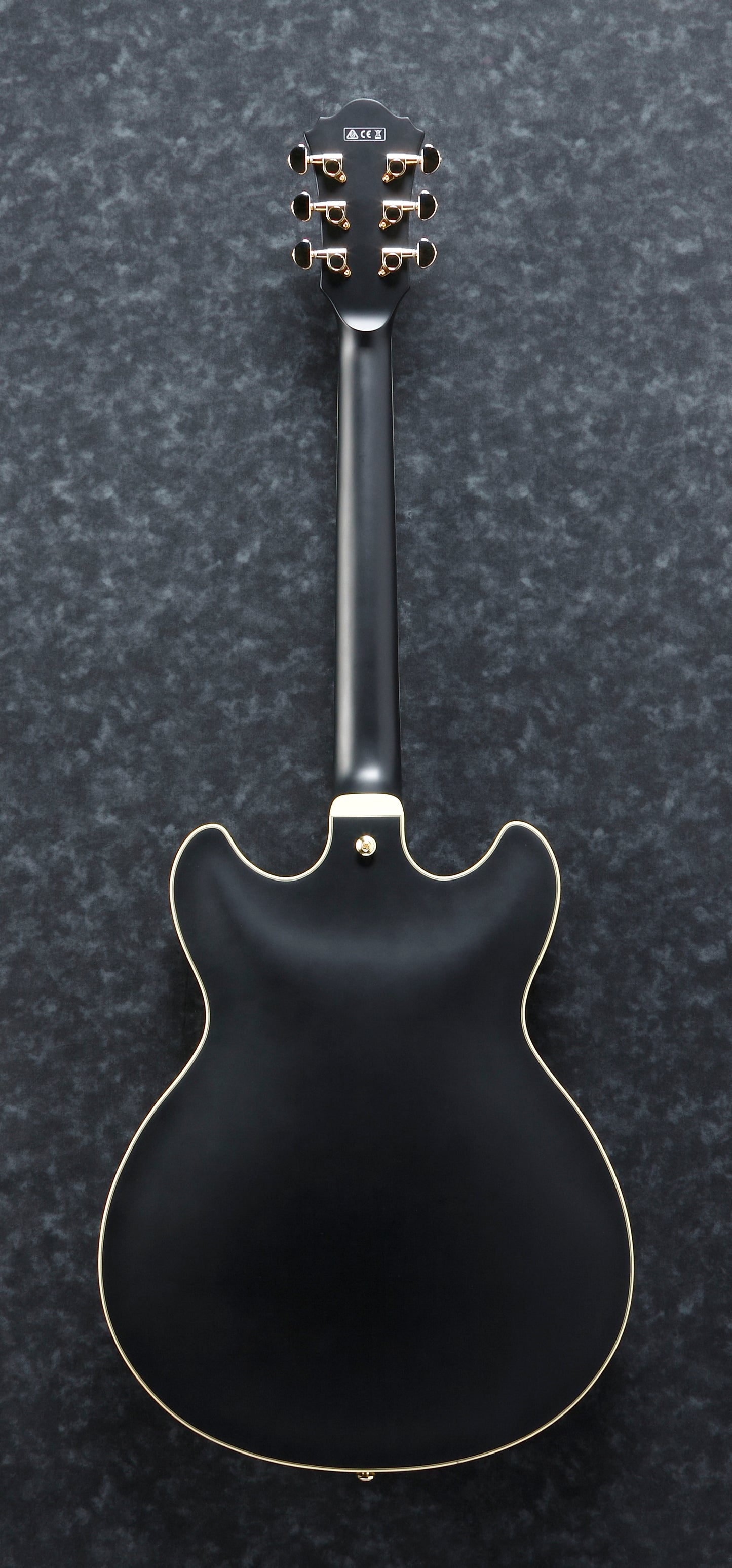 Ibanez AS73GBKF Artcore Semi Hollow Electric Guitar - Black Flat