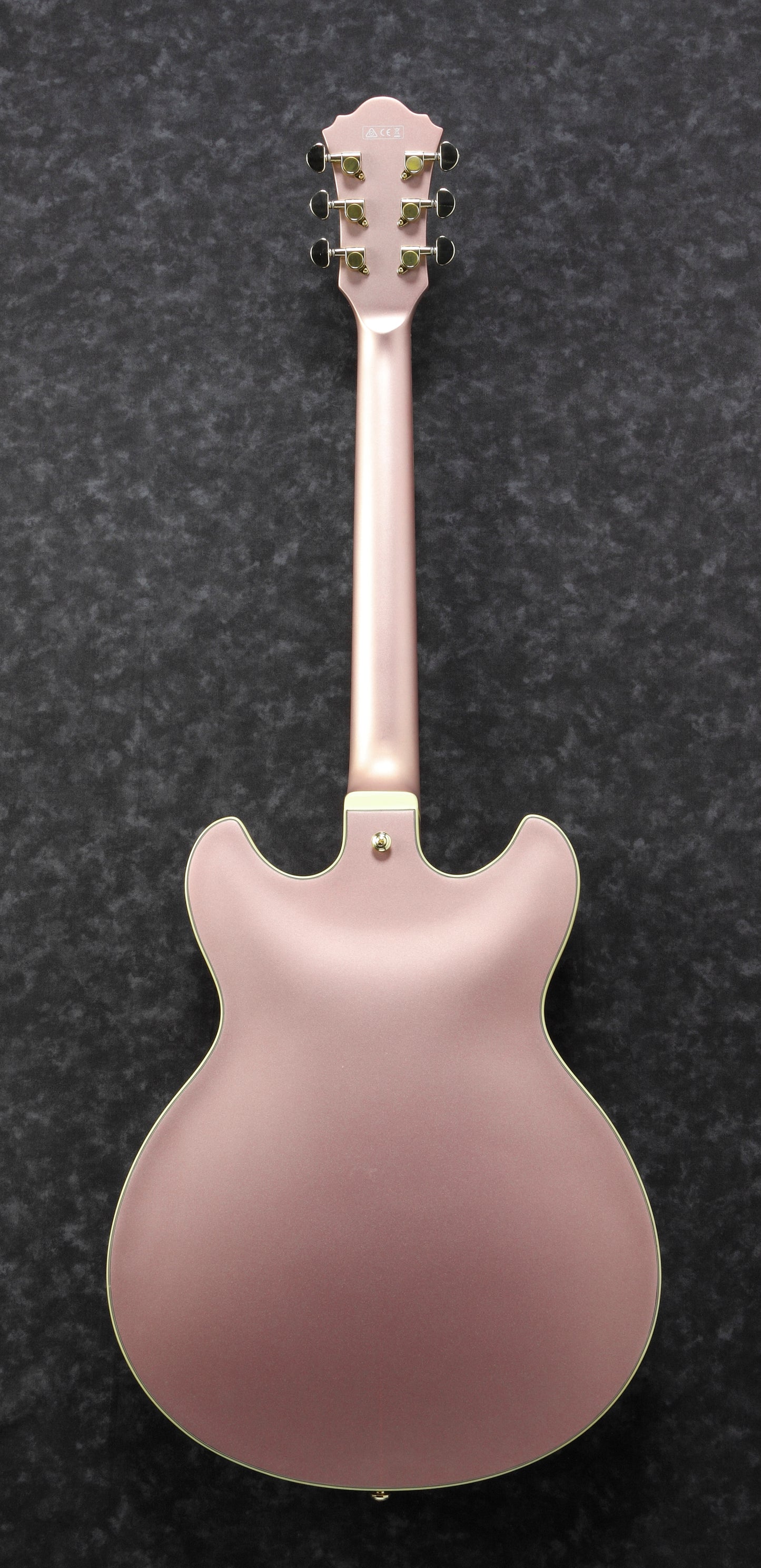 Ibanez AS73GRGF Artcore Semi Hollow Electric Guitar - Rose Gold Metallic Flat