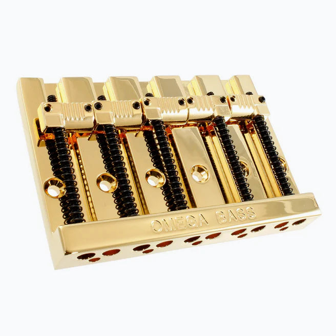 Allparts BB-3361-002 5-String Grooved Omega Bass Bridge