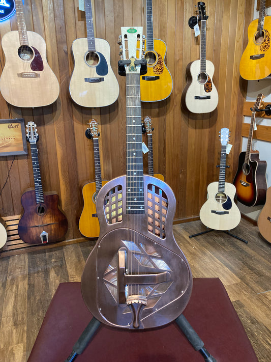 Regal RC-56 Metal Body Tricone Resophonic Guitar (Used)