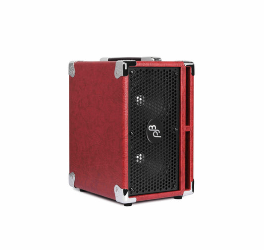 Phil Jones Bass Compact 2 2x5" 200 Watt Bass Speaker Cabinet - Red