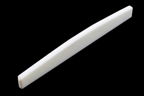 All Parts BS-0243-000 Radiused Bone Saddle for Acoustic
