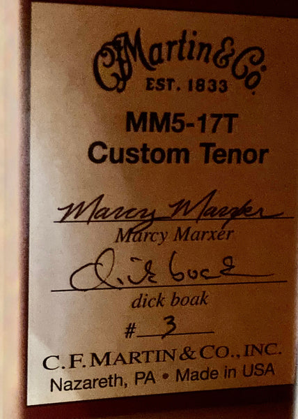 Martin Custom Shop MM5-17T Marcy Marxer Signature Tenor Guitar (2011)