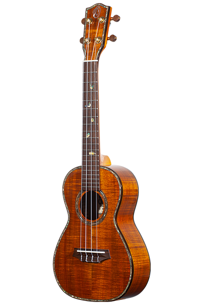 Ohana CK-570G Limited Edition Select Hawaiian Koa Concert Uke w/ Case
