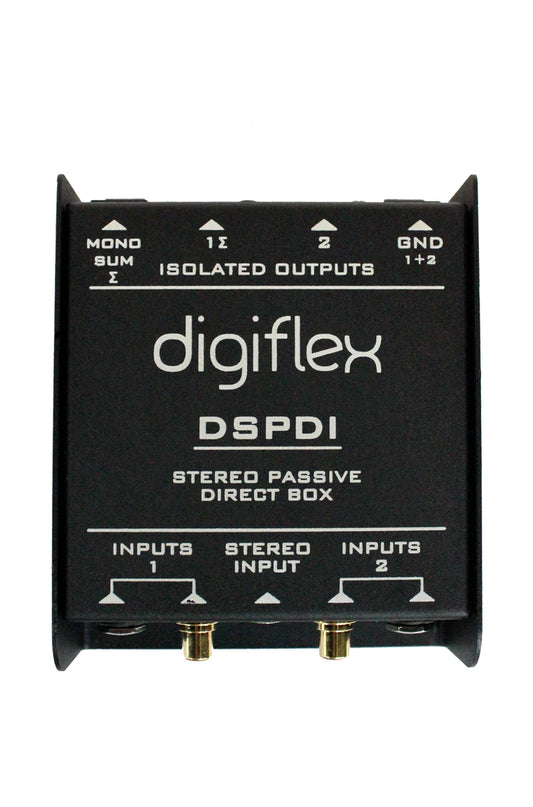 Digiflex DSPDI Stereo Passive DI Box