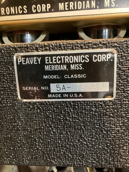 Peavey Classic 100 Series 2x12 Combo (1970's)