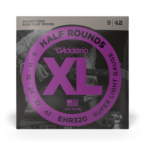 D’Addario Half Round Guitar Strings