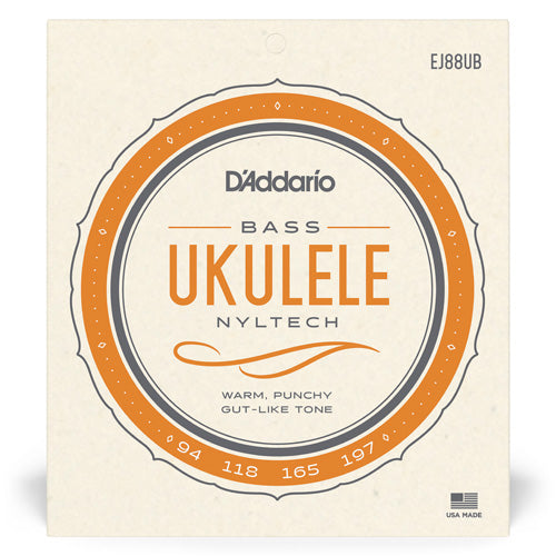 D'Addario EJ88UB - Bass Ukulele Nyltech String Set