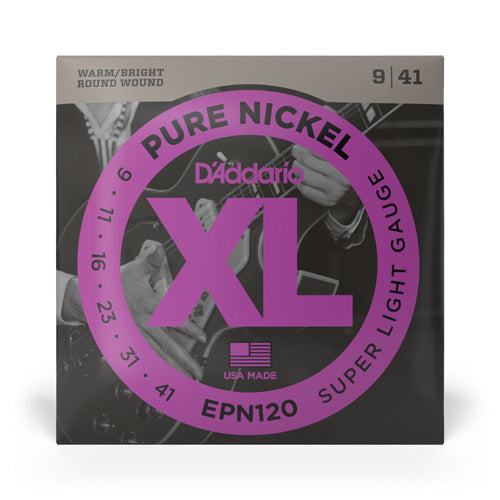 D'Addario Pure Nickel Guitar Strings