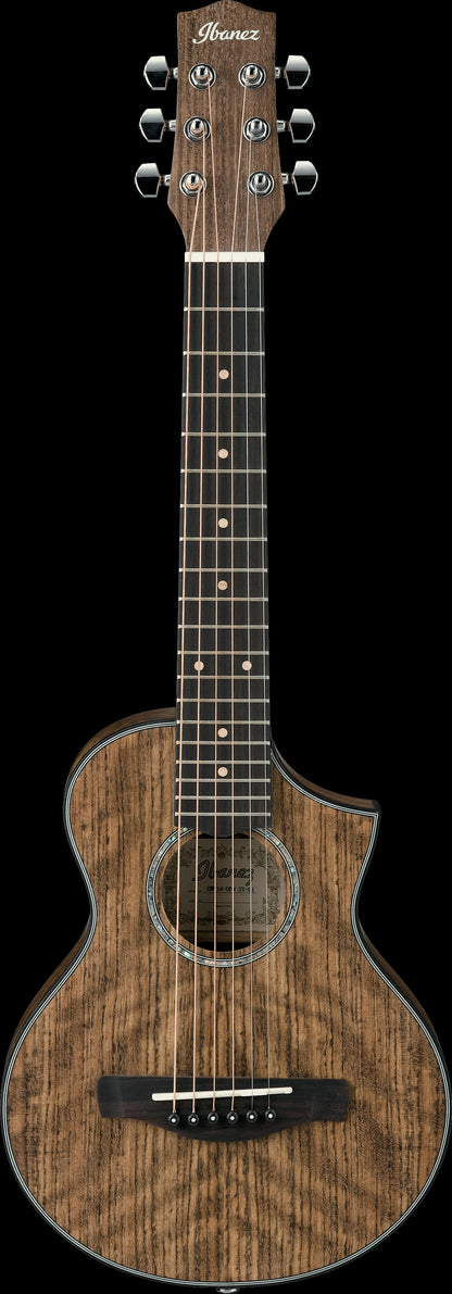 Ibanez EWP13 Steel String Piccolo Acoustic Guitar - Dark Brown Open Pore