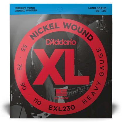 D'addario EXL Nickel Wound Bass Strings
