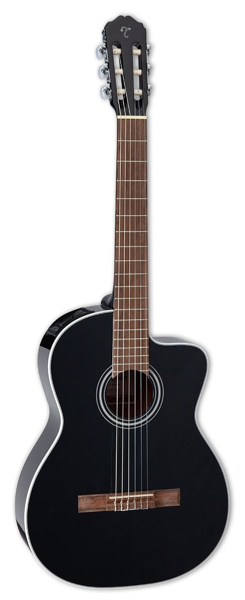 Takamine GC2CE Acoustic/Electric Classical Guitar w/Cutaway - Black