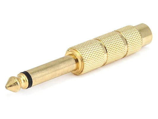 Digiflex HAA-JP201 Performance Series Adapters - 1/4" TS Male to 1/4" TRS Female