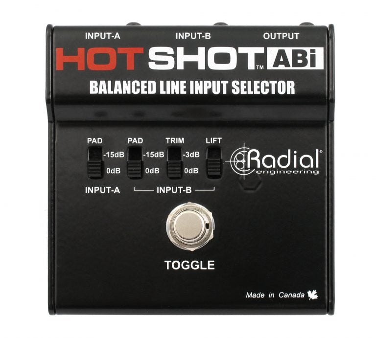 Radial HotShot ABI Balanced Input Selector