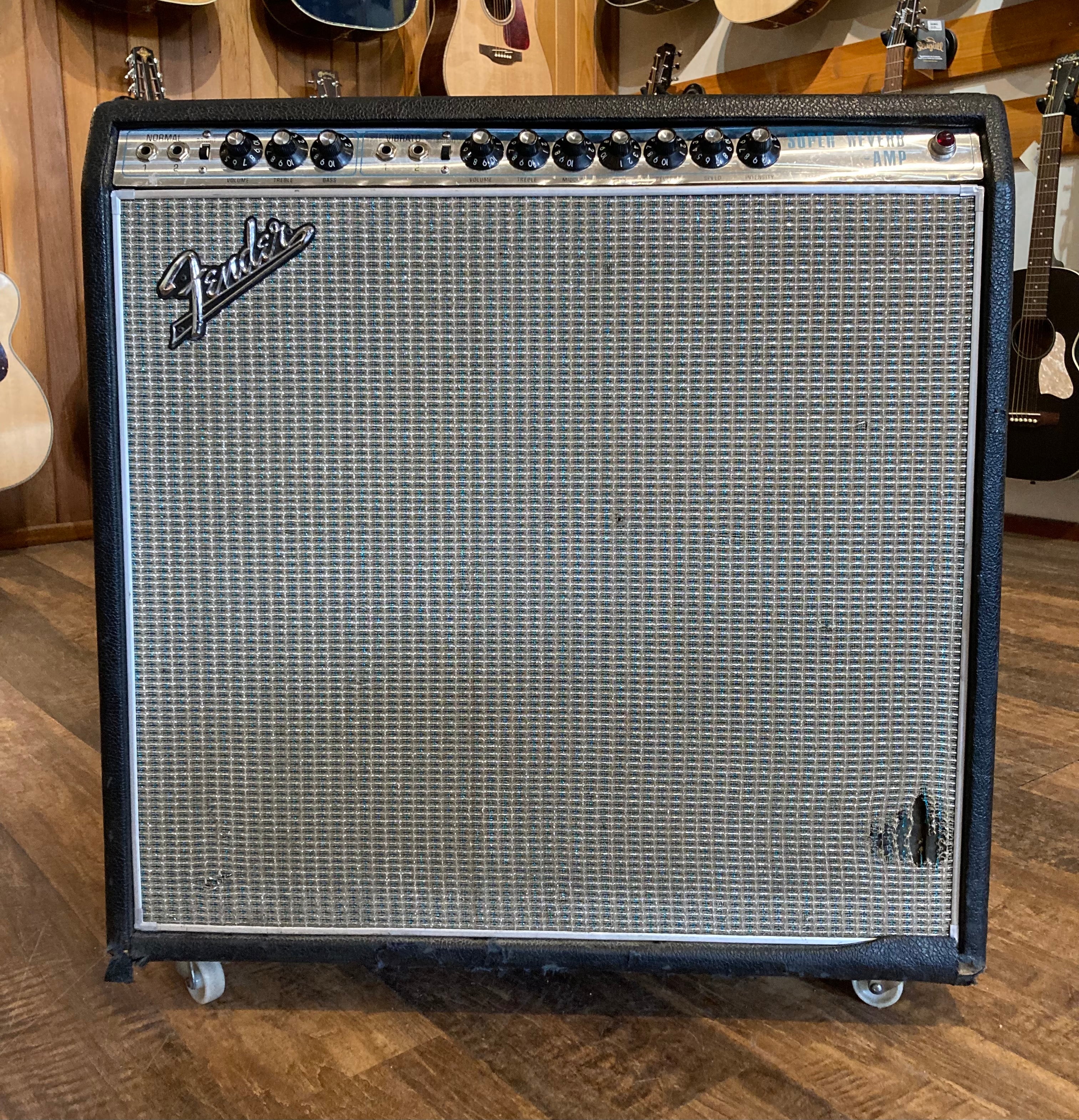 Fedner Super Reverb Fender Super Reverb (1969) – Acoustic Music Shop