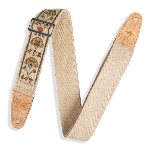 Levy’s Prints Series 2” Hemp Guitar Strap