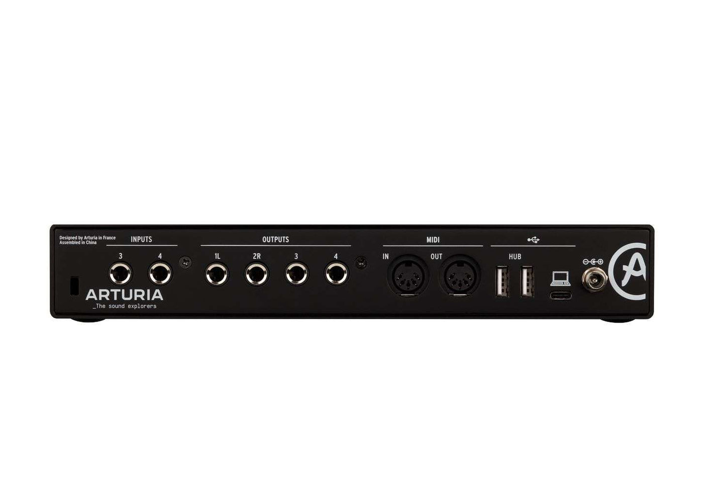 Arturia MiniFuse 4 USB-C Audio Interface - Black