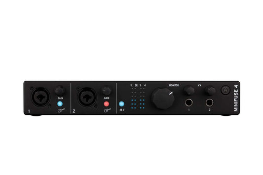 Arturia MiniFuse 4 USB-C Audio Interface - Black