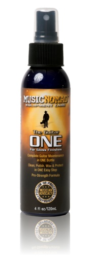 MusicNomad MN103 The Guitar ONE - All in 1 Cleaner, Polish, Wax for Gloss Finishes