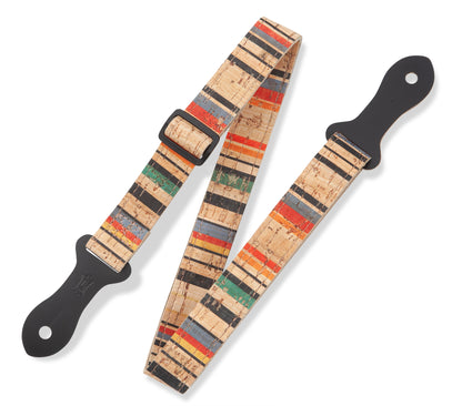 Levy's Natural Cork 1" Mandolin/Uke/Youth Guitar Strap
