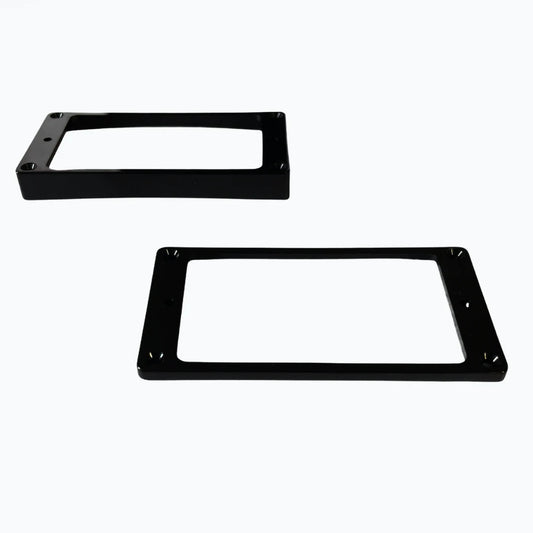 Allparts PC-0743-023 Slanted/Flat Bottom Humbucker Rings - Black