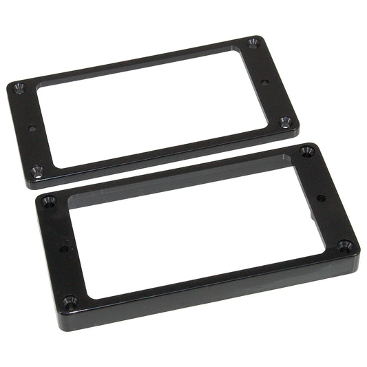 AllParts PC-0745-023 Non Slanted Humbucker Ring Set - Black