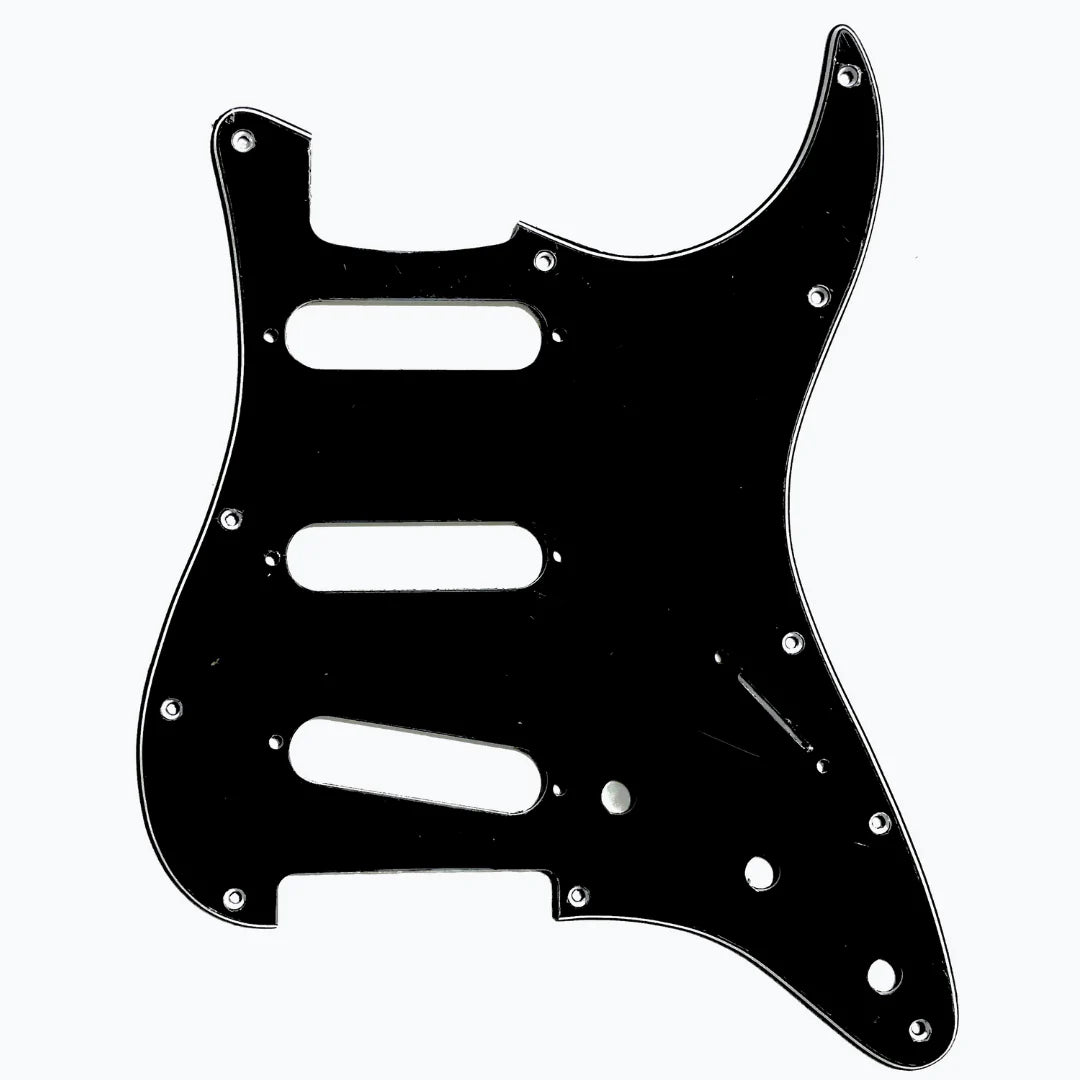 All Parts PG-0552-033 11-hole Pickguard for Stratocaster® - Black