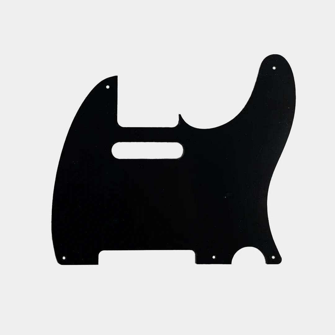 AllParts PG-0560-023 5-Hole Pickguard for Telecaster - 1-Ply Black