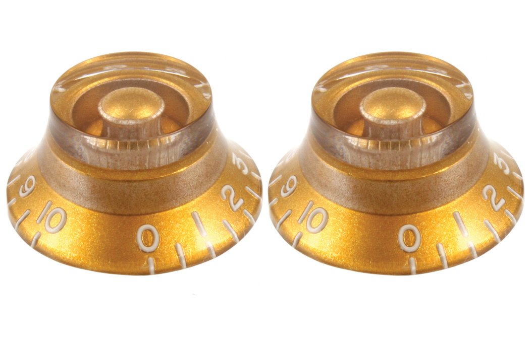 Allparts PK-0140 Set of 2 Vintage-Style Bell Knobs