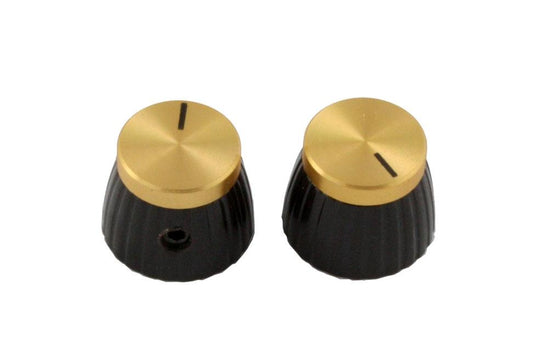 Allparts PK-3298 Set of 2 Top Knobs For Marshall Amp