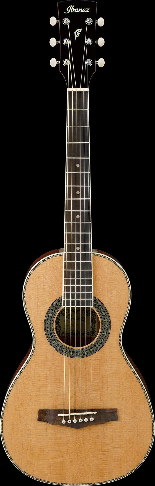 Ibanez PN1 Parlor Acoustic Guitar - Natural High Gloss